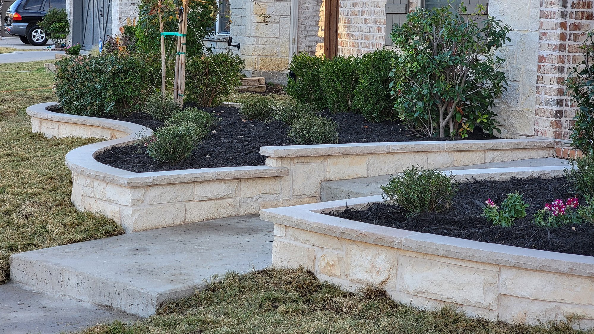 concrete masonry sidewalks dallas tx