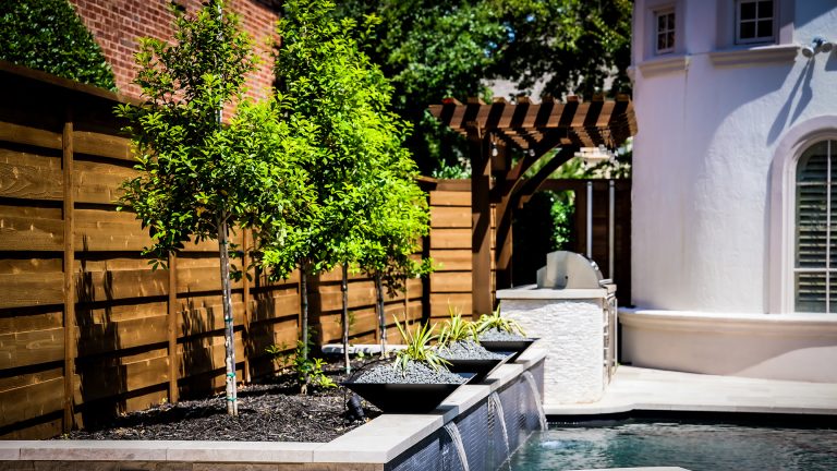 landscaping formal garden frisco texas