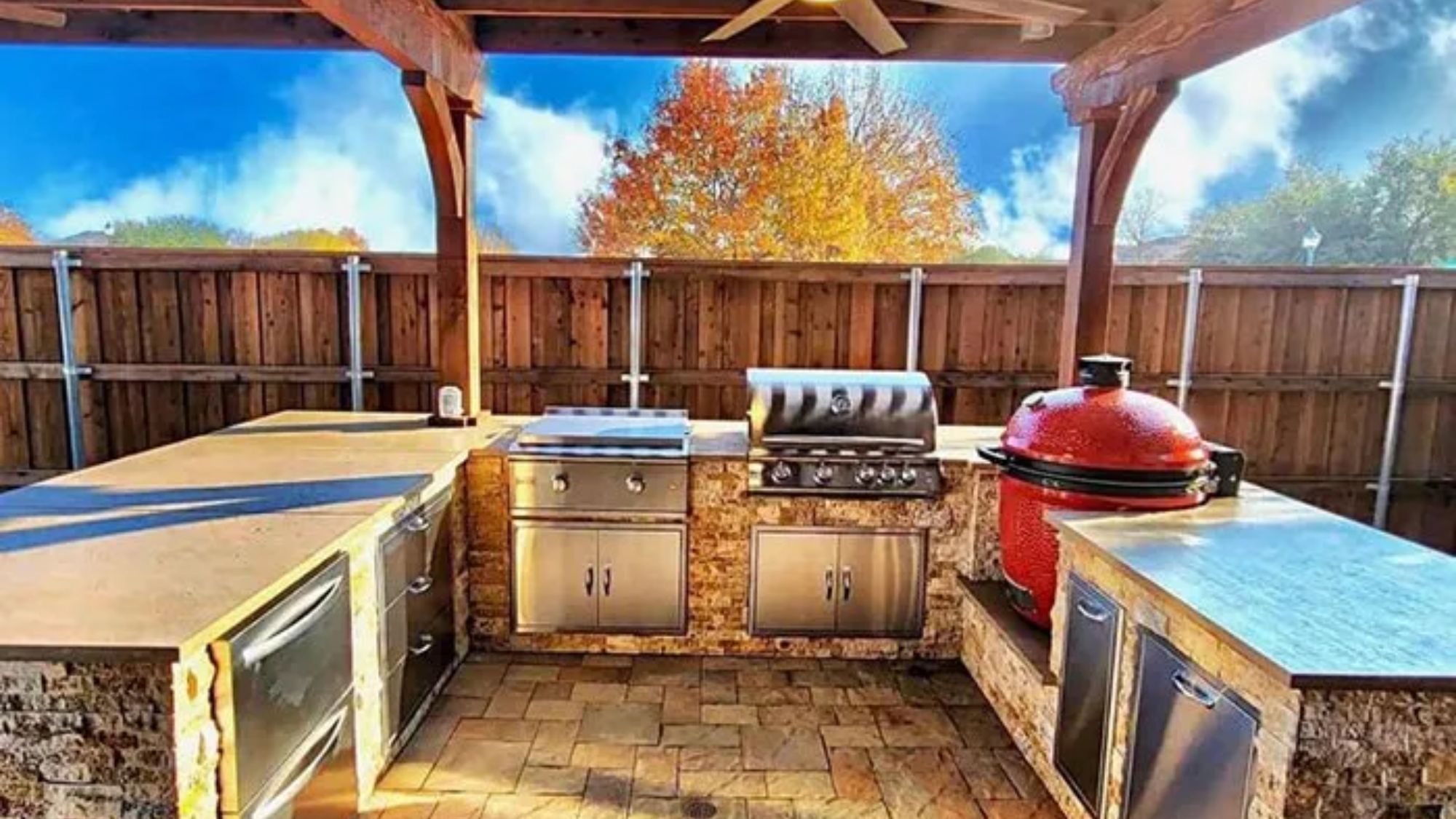 frisco outdoor kitchen