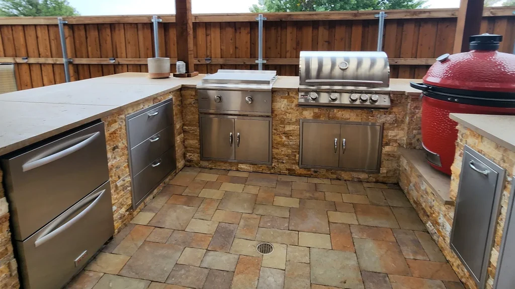 outdoor kitchen patio plano