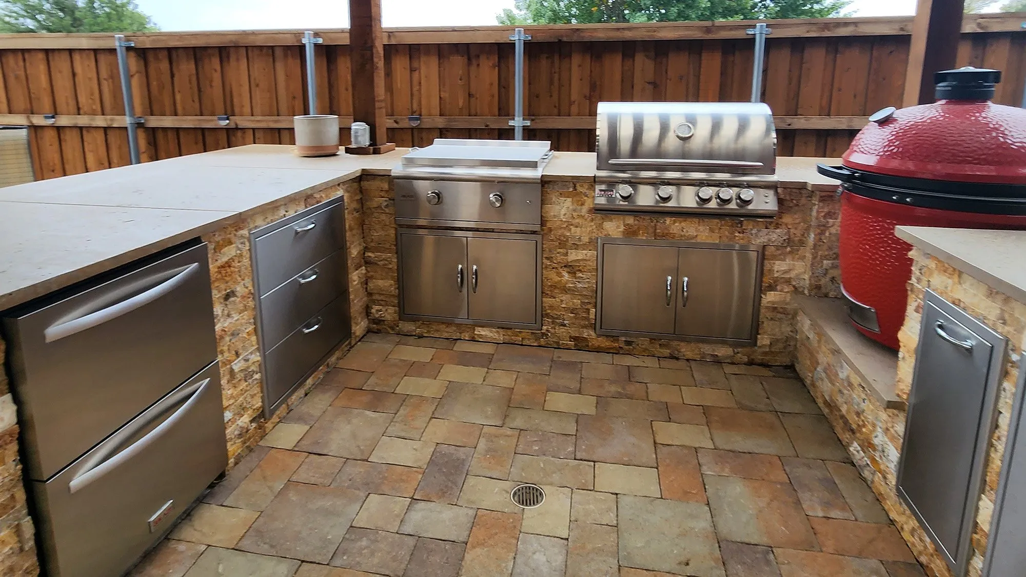 outdoor kitchen patio plano