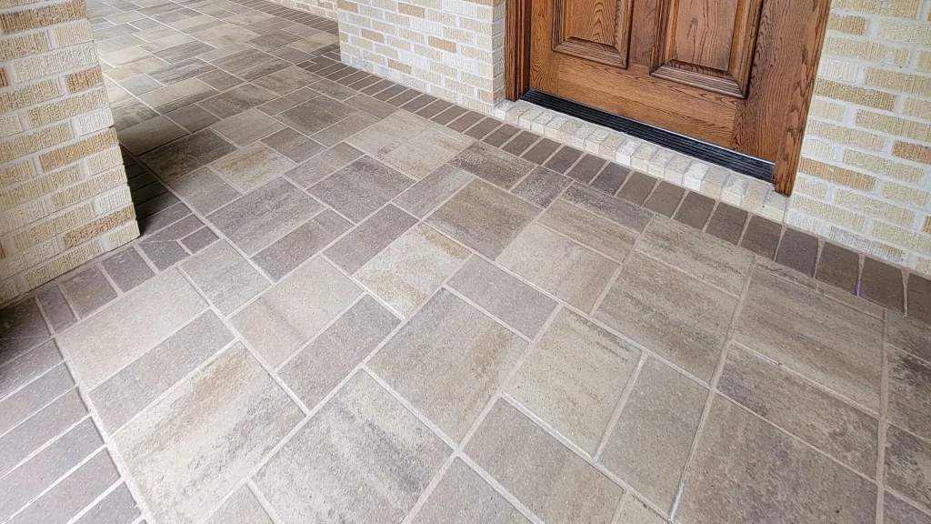 paver tile patio porch plano texas
